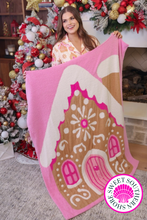 Whimsical Gingerbread House Blanket | PRE-ORDER