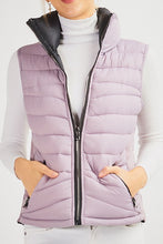 Let's Go Falling In Love Reversible Vest - Black & Lilac | S-XL