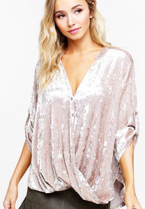 Crushing On You Top - Taupe