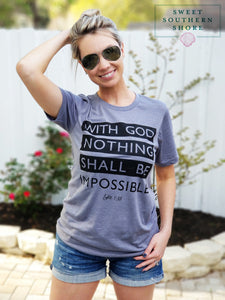 Nothing Is Impossible - Unisex Tee