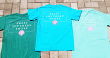 Sweet Southern Shore Collection Pocket Tee | Short Sleeve | Island Blue