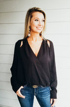Obsession Of The Heart Blouse - Black