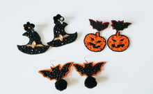 Pumpkin Statement Earrings