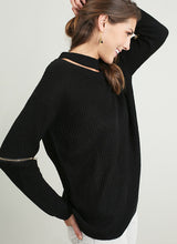 Warming Up To You Sweater - Black