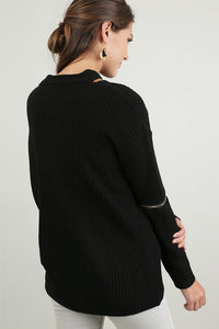 Warming Up To You Sweater - Black