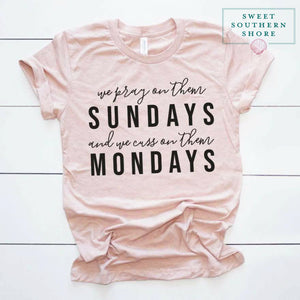 Sundays + Mondays - Unisex Tee