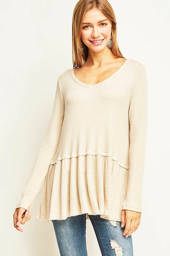 Echos In Your Heart Top - Stone