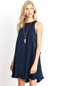 This Love Is Real Dress - Deep Navy