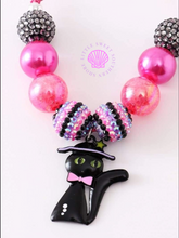 Halloween Cat Bubble Necklaces