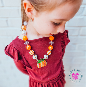 Fall Chunky Bubble Necklace