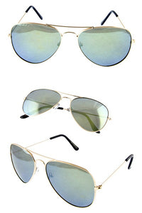 Air Force Aviator Sunglasses - Army Green