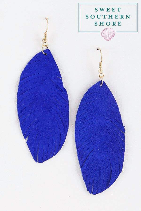 Light As A Feather Earrings - Multiple Colors Available