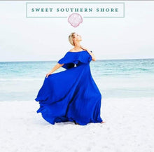 Sweet Southern Shore - Maxi Pleated Dress