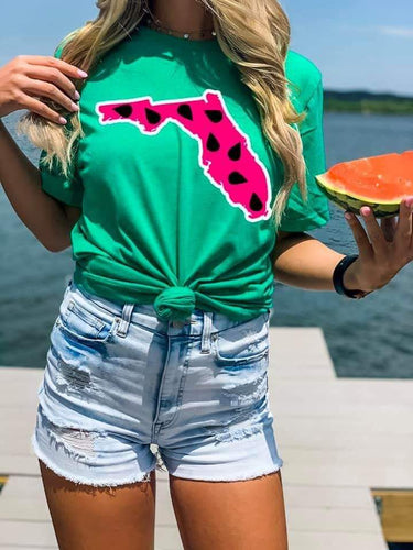 Florida Melon Sweet Tee