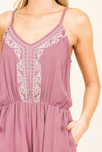 Going Places Romper - Washed Purple