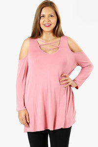 Love Story Top - Dusty Rose