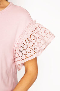 This Could Be Love Top - Misty Pink