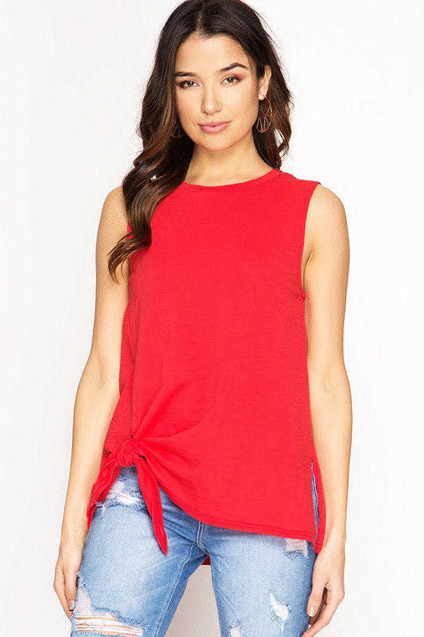 Casual Everyday Top - Red