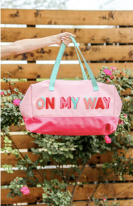 On My Way - Travel Tote