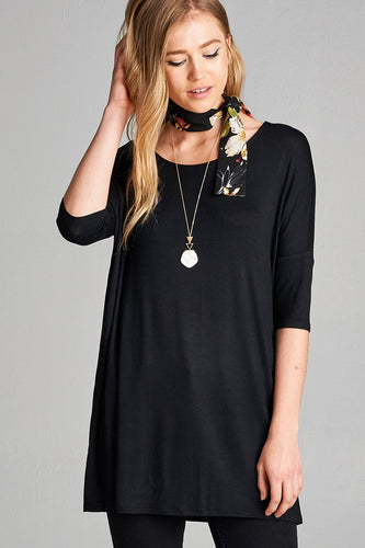 Pull Me Closer Top - Black
