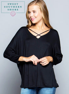Get On The Move Top - Black