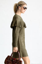 Go With The Flow Dress - Olive