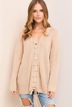 Our Hearts Collide Sweater - Taupe